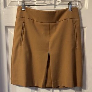 LOFT Tan Mini Skirt